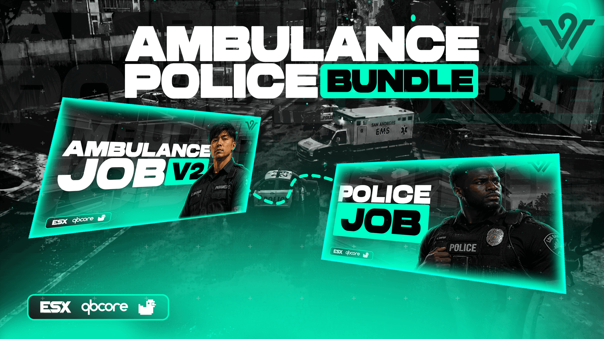 Ambulance + Police Bundle