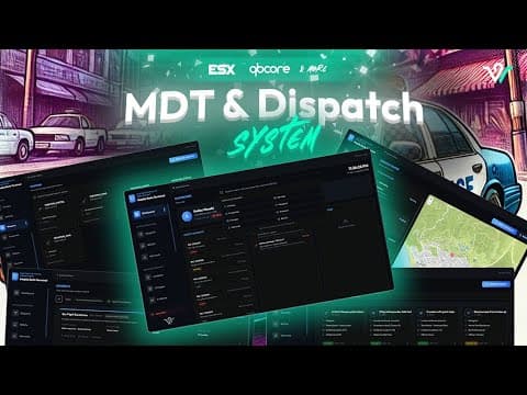 MDT And Dispatch System video 1
