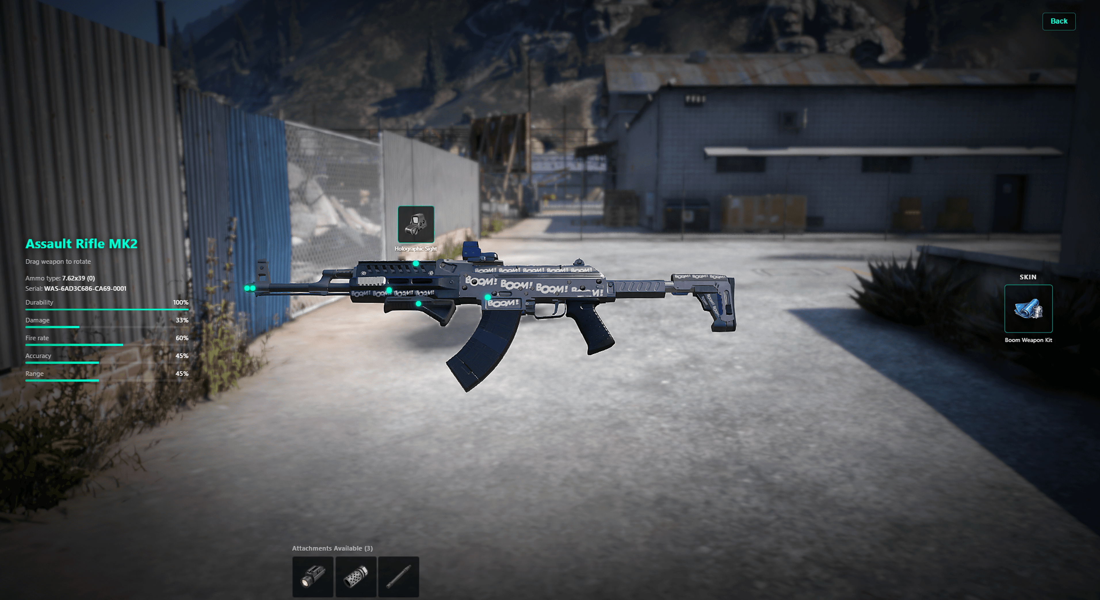 Weapon Examination