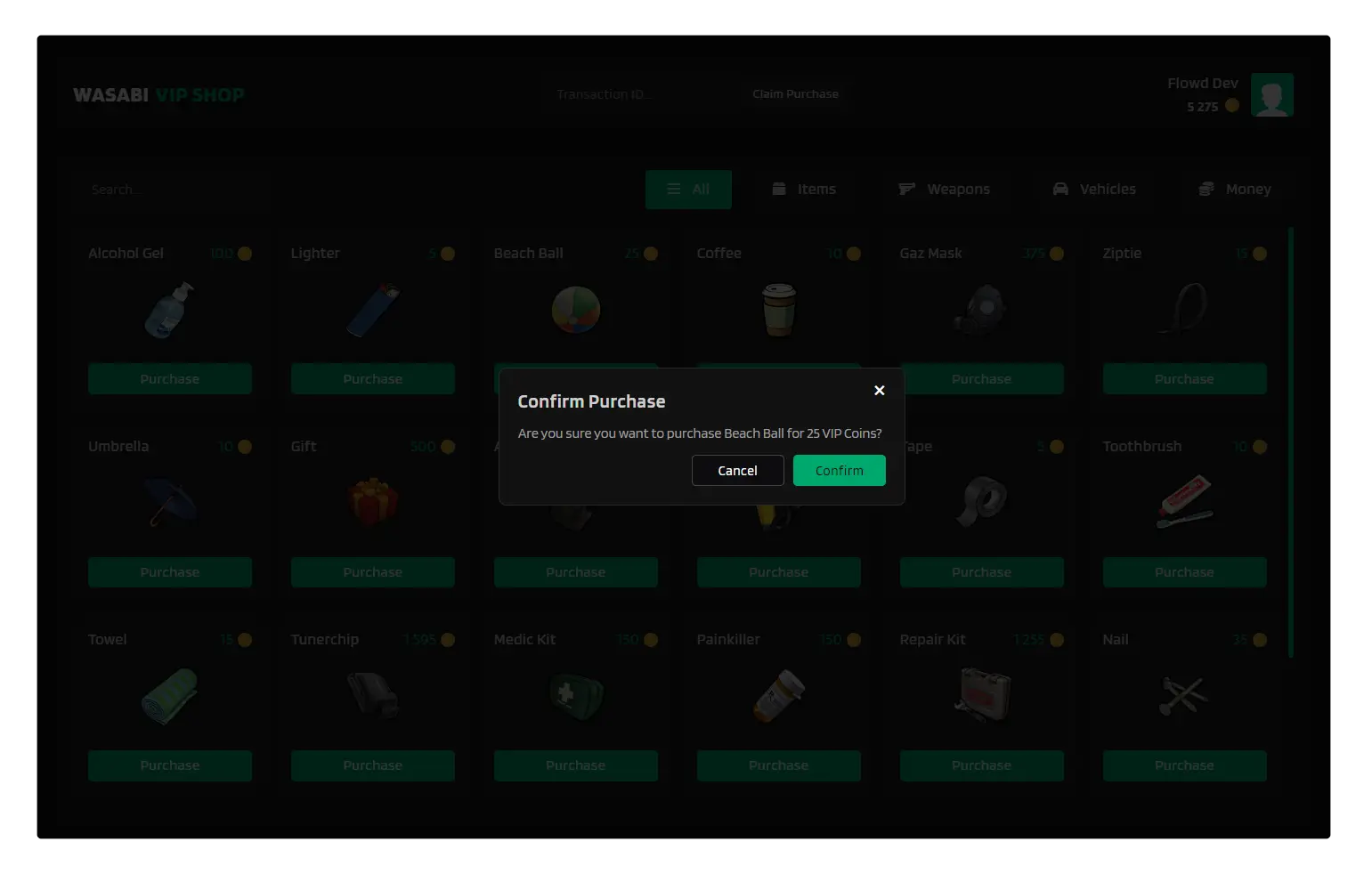 VIP Coin Shop - Screenshot 3